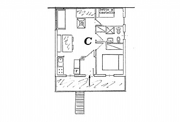 Appartamento a Canazei - Appartamento D - ID foto 301